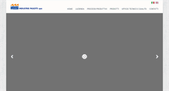 Desktop Screenshot of industrie-pasotti.com